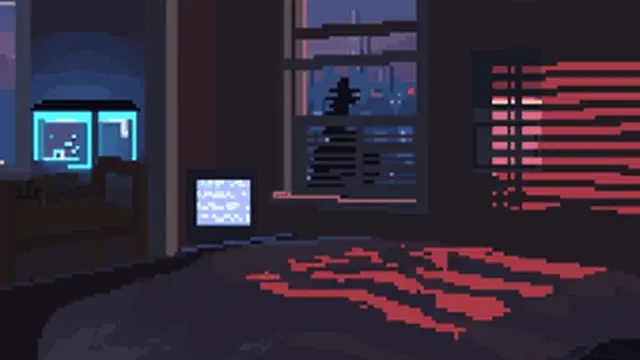 Midnight Anime Bedroom