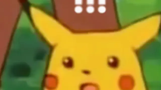 Surprised Pikachu Shock